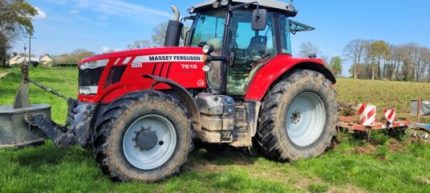 Tracteur à roues MASSEY FERGUSON 7618 Dyna6
